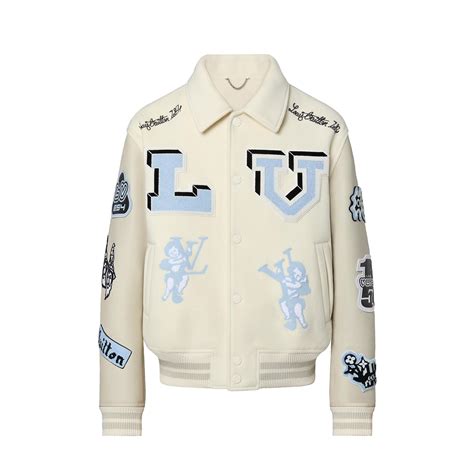 louis vuitton patches bag|louis vuitton varsity jacket.